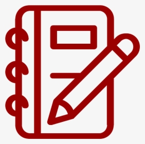 Journal Your Symptoms And Inr Readings Along With Coumadin/warfarin - Notes Png Icon Red, Transparent Png, Transparent PNG