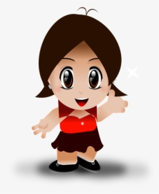 Girl2 - Animated Happy Daughters Day, HD Png Download, Transparent PNG