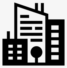 City Filled Icon - Icone Cidade Png, Transparent Png, Transparent PNG