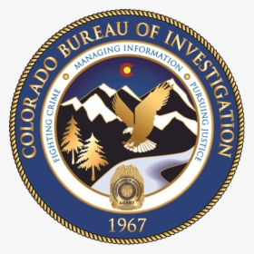 Fbi Laboratory Wikipedia,federal Bureau Of Investigation - Colorado Bureau Of Investigation Seal, HD Png Download, Transparent PNG