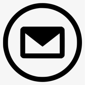 Transparent Email Vector Icon Png - Free Email Icon Round, Png Download, Transparent PNG