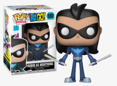 Funko Pop Vinyl - Funko Pop Robin As Nightwing, HD Png Download, Transparent PNG