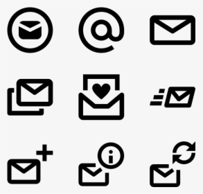 Clip Art Icons For Email Signature - Email Icon Small Size, HD Png Download, Transparent PNG