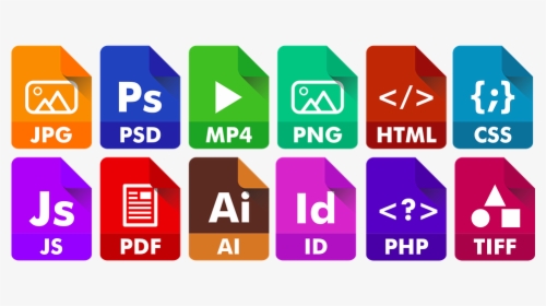 Icon, File, Extension, Document, Symbol, Set, Media - File Types, HD Png Download, Transparent PNG
