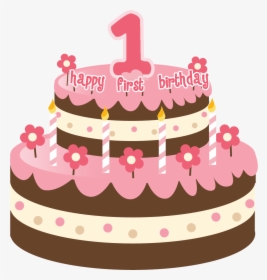 Clip Art St - 1st Birthday Cake Png, Transparent Png, Transparent PNG