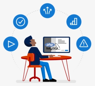 Php Mysql Icon - Online Complaint Registration Logo, HD Png Download, Transparent PNG