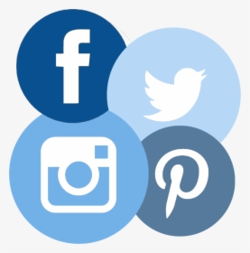 Social Networks Icons Png - Circle Social Media Icon, Transparent Png, Transparent PNG