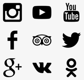 Social Icons - Social Media Icons Icon, HD Png Download, Transparent PNG