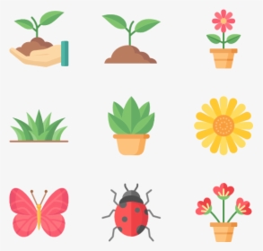 House Plants - Flat Icon Plants, HD Png Download, Transparent PNG