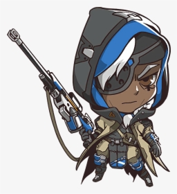Overwatch Wiki - Overwatch Ana Cute Spray, HD Png Download, Transparent PNG