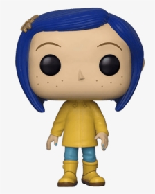 Coraline In Raincoat Pop Chase, HD Png Download, Transparent PNG