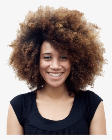 Afro Woman Png - Black Woman Transparent Background, Png Download, Transparent PNG