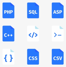 Coding Files - Php Icon File Css, HD Png Download, Transparent PNG