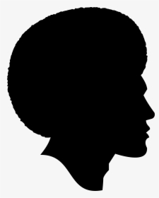 Black Silhouette Male Clip Art - Black Woman Silhouette Png, Transparent Png, Transparent PNG