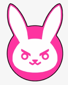 Dva Overwatch Bunny Logo - D Va Logo, HD Png Download, Transparent PNG