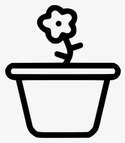 Pot Flower Plant Garden, HD Png Download, Transparent PNG