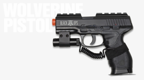 Wolverine Co2 Airsoft Pistol - Black Ops Airsoft Glock, HD Png Download, Transparent PNG