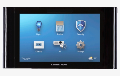 Living Crestron - Crestron Touch Screen 4.3, HD Png Download, Transparent PNG