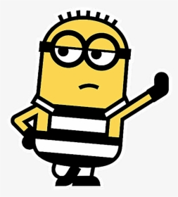 Minions Holding A Banana Clipart , Png Download - Minion Dave Sticker, Transparent Png, Transparent PNG