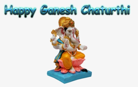 Ganesha Chaturthi 2018 Png - Ganpati Bappa Png For Editing, Transparent Png, Transparent PNG
