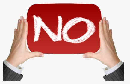 No, Negative, Finger, Hand, Keep, Shield, Cancellation - Saying No Icon Png, Transparent Png, Transparent PNG
