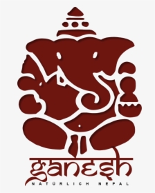Vinayagar Logo Png - Ganesh Ji Black & White, Transparent Png, Transparent PNG