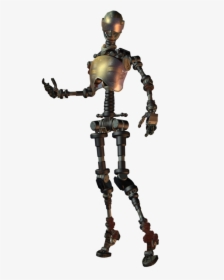 Robot Png Background - Action Figure Android Robot Cyborg, Transparent Png, Transparent PNG