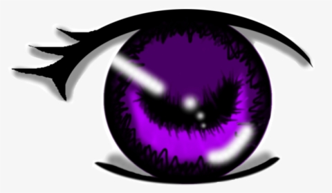 Anime Eyes 1png - Purple Anime Eyes Transparent, Png Download, Transparent PNG
