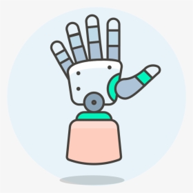 Robot Hand Icon - Icon, HD Png Download, Transparent PNG
