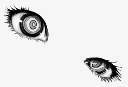 Closed Eye Drawing Anime, HD Png Download - kindpng