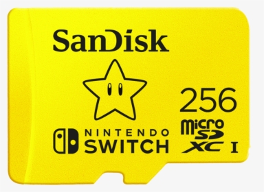 Nintendo Switch Memory Card 256gb, HD Png Download, Transparent PNG