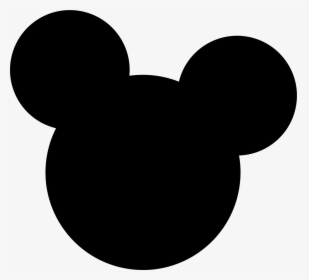 Mickey Mouse Minnie Mouse The Walt Disney Company Silhouette - Mickey Mouse Head Transparent Background, HD Png Download, Transparent PNG
