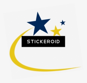 Yellow Blue Shooting Star , Png Download - Flag, Transparent Png, Transparent PNG