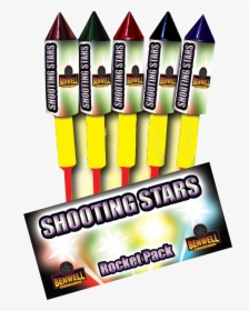 Shooting Star Rocket Pack - Label, HD Png Download, Transparent PNG