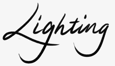 Transparent White String Lights Png - Calligraphy, Png Download, Transparent PNG