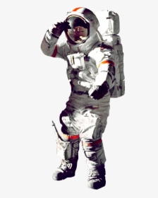 Astronaut On The Moon Clipart - Astronaut Realistic Clipart, HD Png Download, Transparent PNG