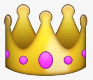 Crown - Iphone Crown Emoji Png, Transparent Png, Transparent PNG