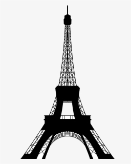 Eiffel Tower Silhouette Transparent, HD Png Download, Transparent PNG