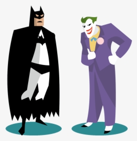Joker Clipart Penguin Batman - Batman And Joker Clip Art, HD Png Download, Transparent PNG