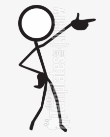 Thumb Image - Stick Figure Cartoon Characters, HD Png Download, Transparent PNG