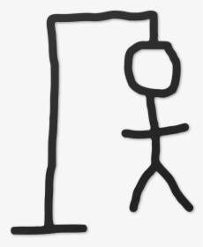 Hangman Figure - Hangman Stick Figure, HD Png Download, Transparent PNG