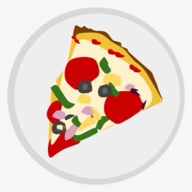 Pizza Slice - Italian Cuisine, HD Png Download, Transparent PNG