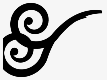 Transparent Black Swirls Png - Gust Of Wind Clipart Png, Png Download, Transparent PNG