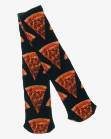 Skate Mental Pizza Slice Socks Black - Motif, HD Png Download, Transparent PNG