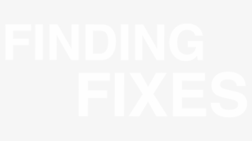 Finding Fixes Text White - Poster, HD Png Download, Transparent PNG