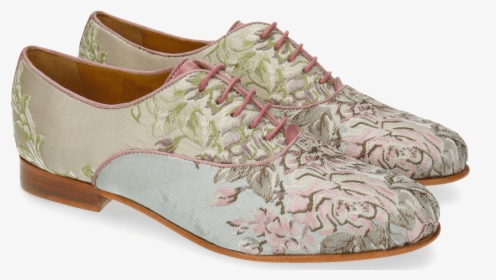 Oxford Shoes Selina 4 Textile Victoria Rose Sand - Półbuty Damskie Płaskie, HD Png Download, Transparent PNG