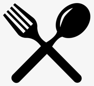 Cutlery Cross Couple Of Fork And Spoon - Fork N Spoon Png, Transparent Png, Transparent PNG