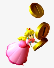 Transparent Princess Peach Png - Princess Peach Mario Party Ds, Png Download, Transparent PNG