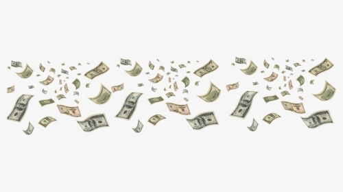 Transparent Money - Raining Money Clipart, HD Png Download, Transparent PNG