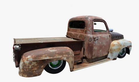 Side Pickup Truck Transparent Background Png - Old Car Png For Photoshop, Png Download, Transparent PNG